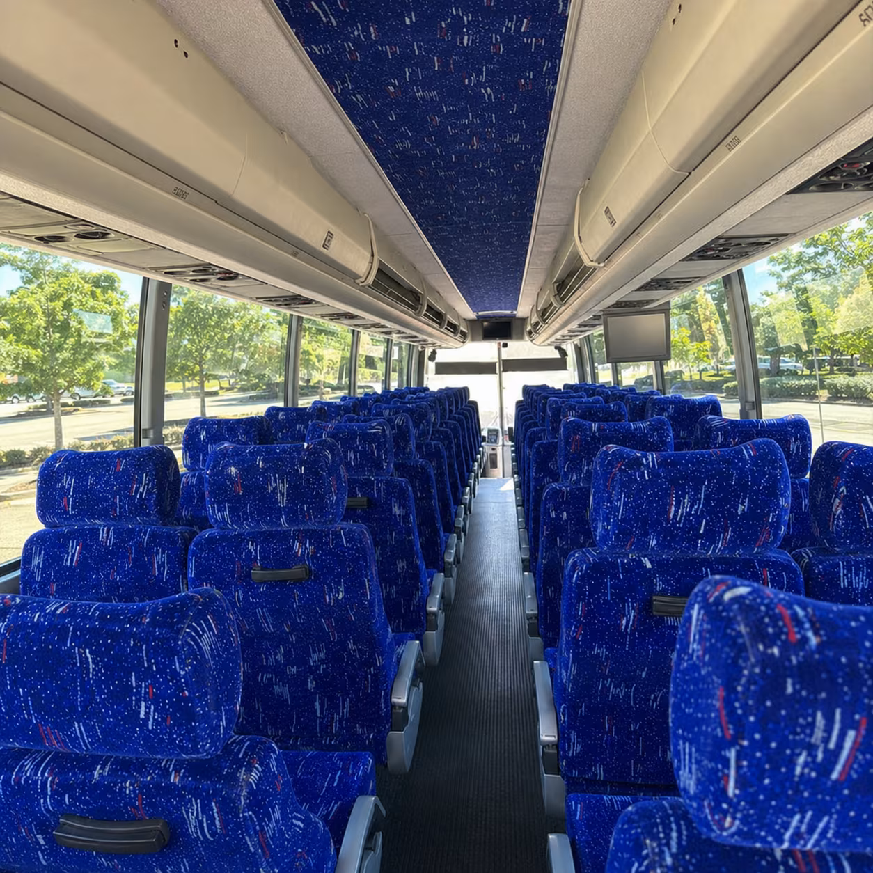 eden prairie charter bus interior gallery