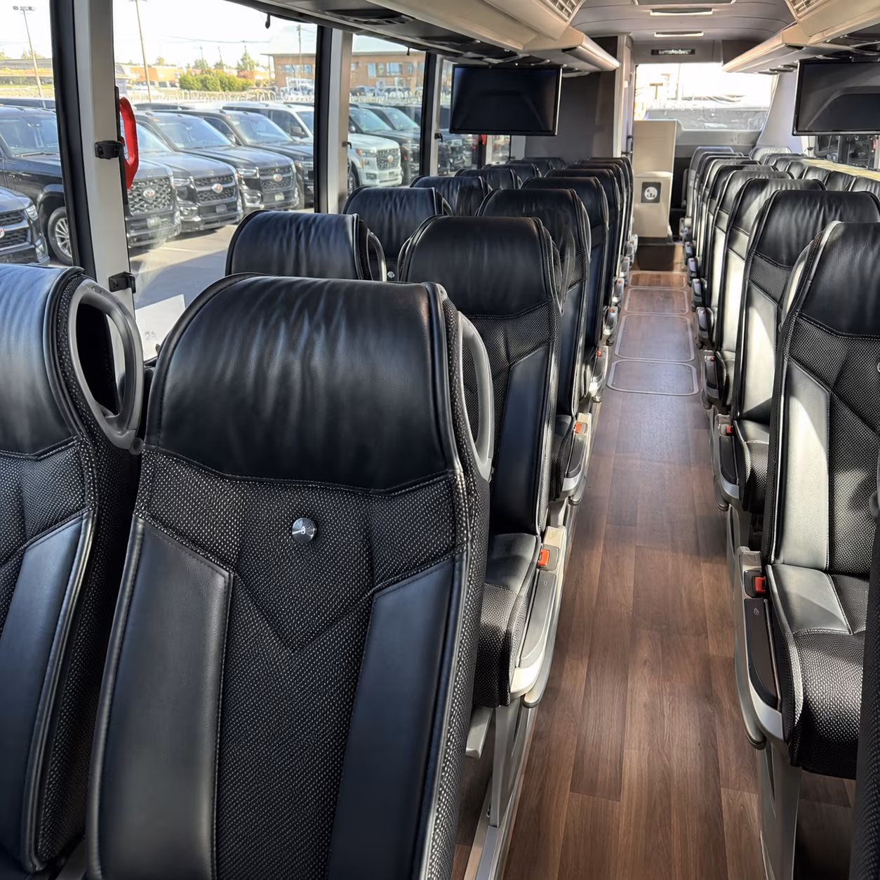 eden prairie corporate event transportation onboard seating