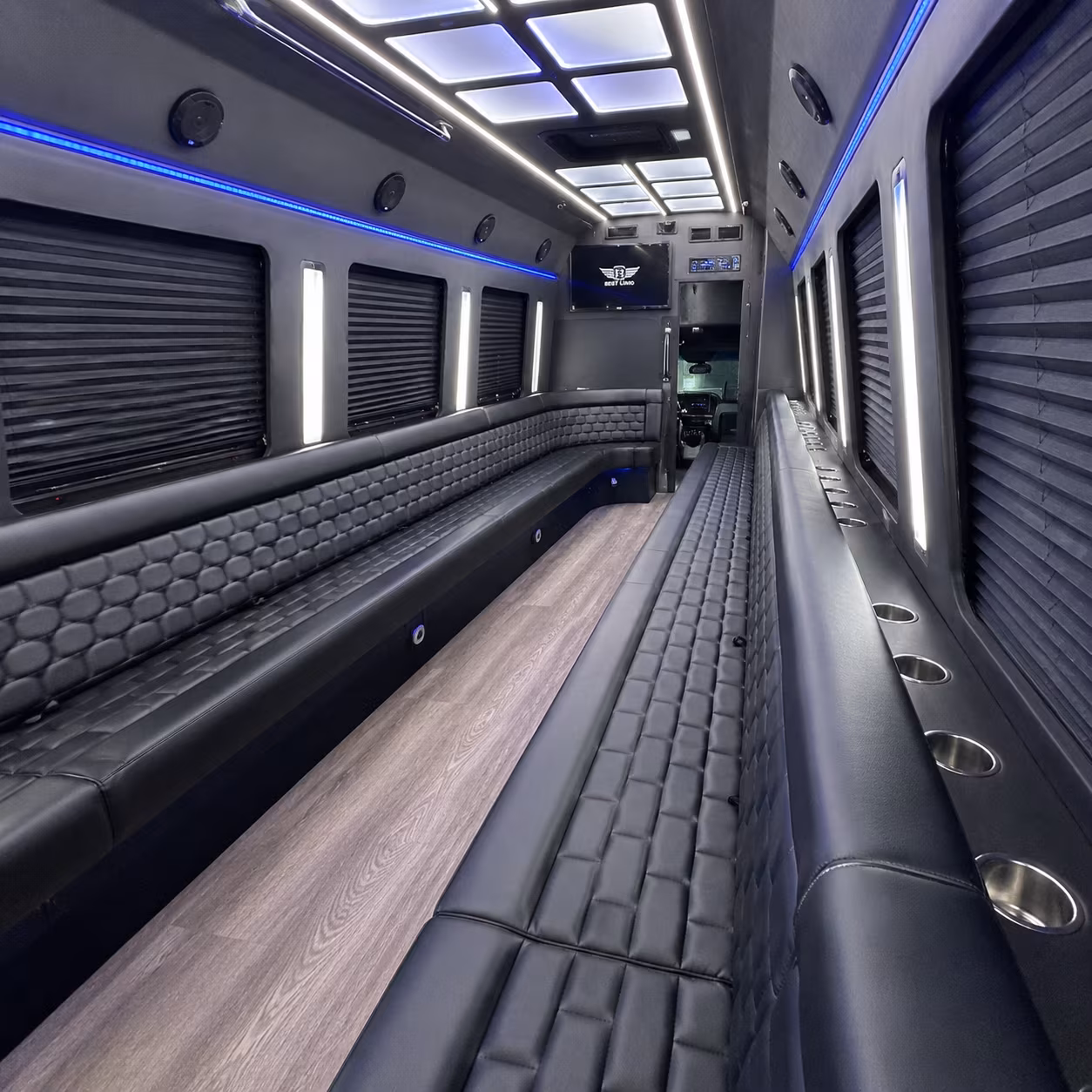 eden prairie party bus rentals inside